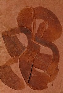 素朴で質感のある曲線 作： 