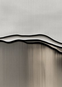 流れるような抽象的なレイヤー