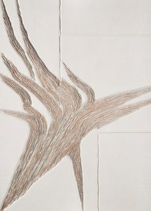 流れるような有機的なライン 作： 