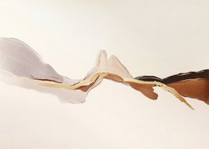 穏やかな抽象的な流れ