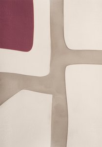 穏やかな抽象幾何学 作： 