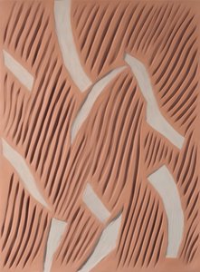 凹凸のある波模様