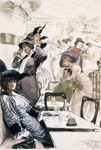 カフェ・ソサエティ、「パリ: ムール、衣装と態度 1912-13、Vol. 1: Les Bars