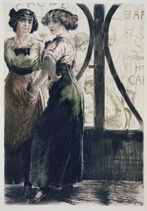 ストリート ガールズ、「パリ: ムール、コスチュームと態度 1912-13、Vol. 1: Les Bars