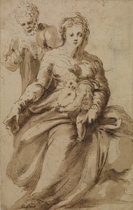 聖家族、1637年頃 作： Alonso Berruguete