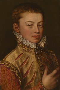 オーストリアのドン ファンの肖像 作： Alonso Sánchez Coello