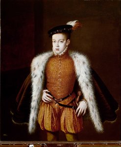 ドン・カルロス王子の肖像（絵画、1557年頃 作： Alonso Sánchez Coello