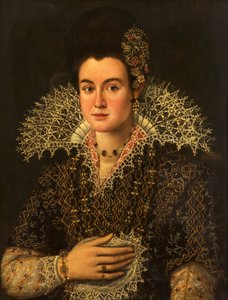 女性の肖像 作： Alonso Sánchez Coello