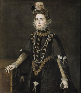 インファンタエカテリーナミシェルの肖像1567-1597、1584-1585 作： Alonso Sánchez Coello
