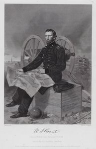Ulysses S Grant（彫刻 作： Alonzo (after) Chappel