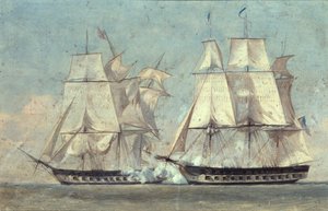 1859年10月25日、1859年、米国とマケドニアの戦い 作： Alonzo Chappel