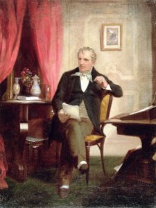 ジェームズ・フェニモア・クーパー（1789-1851）（保存後） 作： Alonzo Chappel