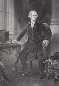 アレクサンダーハミルトンの肖像（175557-1804） 作： Alonzo Chappel