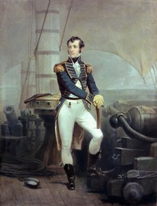スティーブンディケーターの肖像、1863 作： Alonzo Chappel