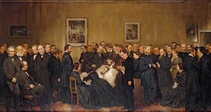 リンカーンの死、1868 作： Alonzo Chappel
