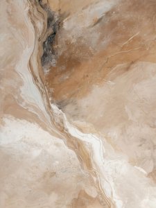 砂漠の川の流れ