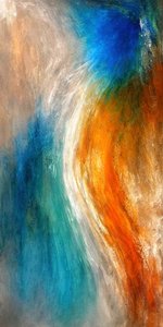 鮮やかな抽象的な流れ 作： Alpenglow Workshop