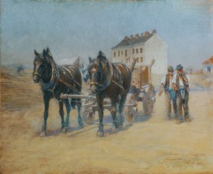 Hernalser Sandgstätteで 作： Alphons Leopold Mielich