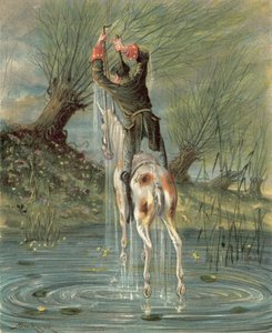 ミュンヒハウゼン男爵の冒険（クロモリト） 作： Alphonse Adolphe Bichard