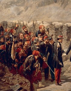マラコフのズアベスとパトリス・マクマホン元帥 作： Alphonse Antoine Aillaud
