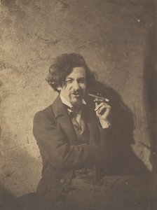 ギュスターヴ・ルグレイ、1854年。 作： Alphonse Delaunay