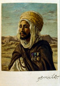 「Mirages」Scenes of Arab life の Dinet によるイラスト。 1906年。ミラージュ、シーン・デ・ラ・ヴィ・アラブは、エティエンヌ・ディネットによってイラストが描かれ、シルマン・ベン・イブラヒム・バーマーによる解説が付けられました。 Nasreddine Dinet は、Alphonse-Étienne Dinet として生まれました。 (1861-1929) はフランスの東洋人でした 作： Alphonse Etienne Dinet