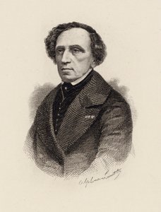 作曲家ジャコモ・マイヤーベーアの肖像 1791-1864, 1875. 作： Alphonse Lamotte