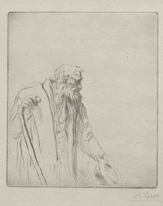 乞食 作： Alphonse Legros