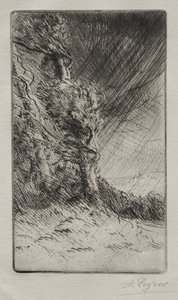 突風。 作： Alphonse Legros