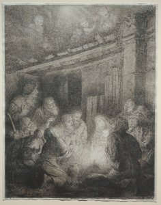 羊飼いの礼拝 作： Alphonse Legros