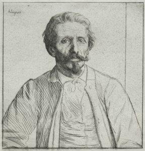 オーギュストデラトルc。 1877 作： Alphonse Legros