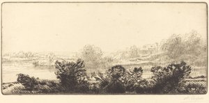 ロワール川のほとり ボール ド ラ ロワール。 作： Alphonse Legros