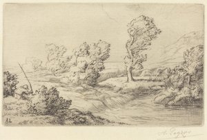 マルヌ川の銀行 (マルヌ ボード) 作： Alphonse Legros