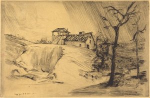  作： Alphonse Legros