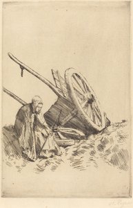 壊れたカート 壊れたカート。 作： Alphonse Legros