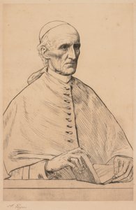マニング枢機卿 作： Alphonse Legros