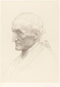 マニング枢機卿、二皿目。 作： Alphonse Legros