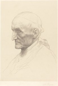 マニング枢機卿、二皿目。 作： Alphonse Legros