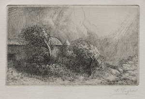 Chailli: 嵐の終わり (嵐の効果) 作： Alphonse Legros