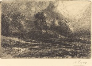嵐の中で見たチャイリ 作： Alphonse Legros