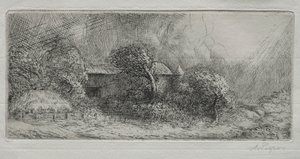 Chailli：黄金色の効果。 作： Alphonse Legros