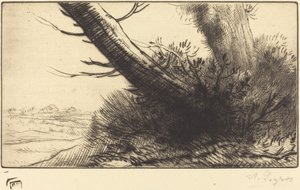 道の角 道の角。 作： Alphonse Legros