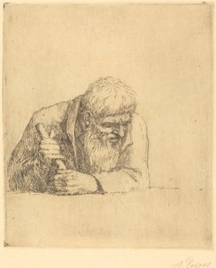 好奇心旺盛な男 好奇心旺盛な男。 作： Alphonse Legros