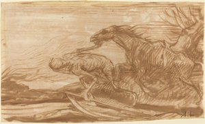 死とその馬。 作： Alphonse Legros