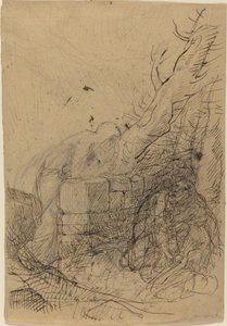 死と木こり。 作： Alphonse Legros