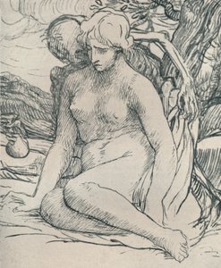 Death the Wooer、c1895、1923