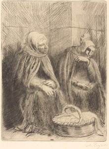 たまご売り、一皿目 作： Alphonse Legros