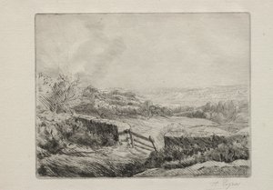 フィールドへの入り口。 作： Alphonse Legros