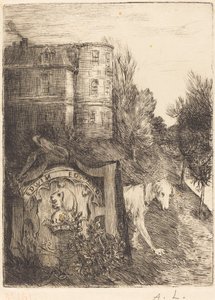 元司書エドウィン・エドワーズ。 作： Alphonse Legros