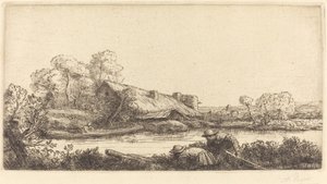川沿いの農場で見た夕方の光 川沿いの農場：夜の光。 作： Alphonse Legros